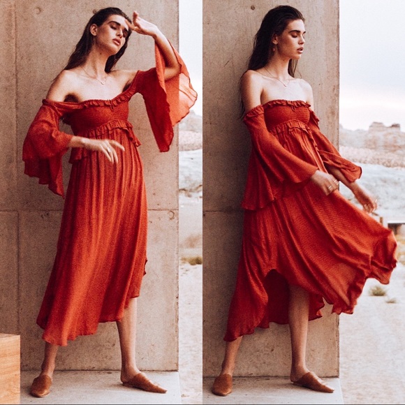 spell florence midi dress